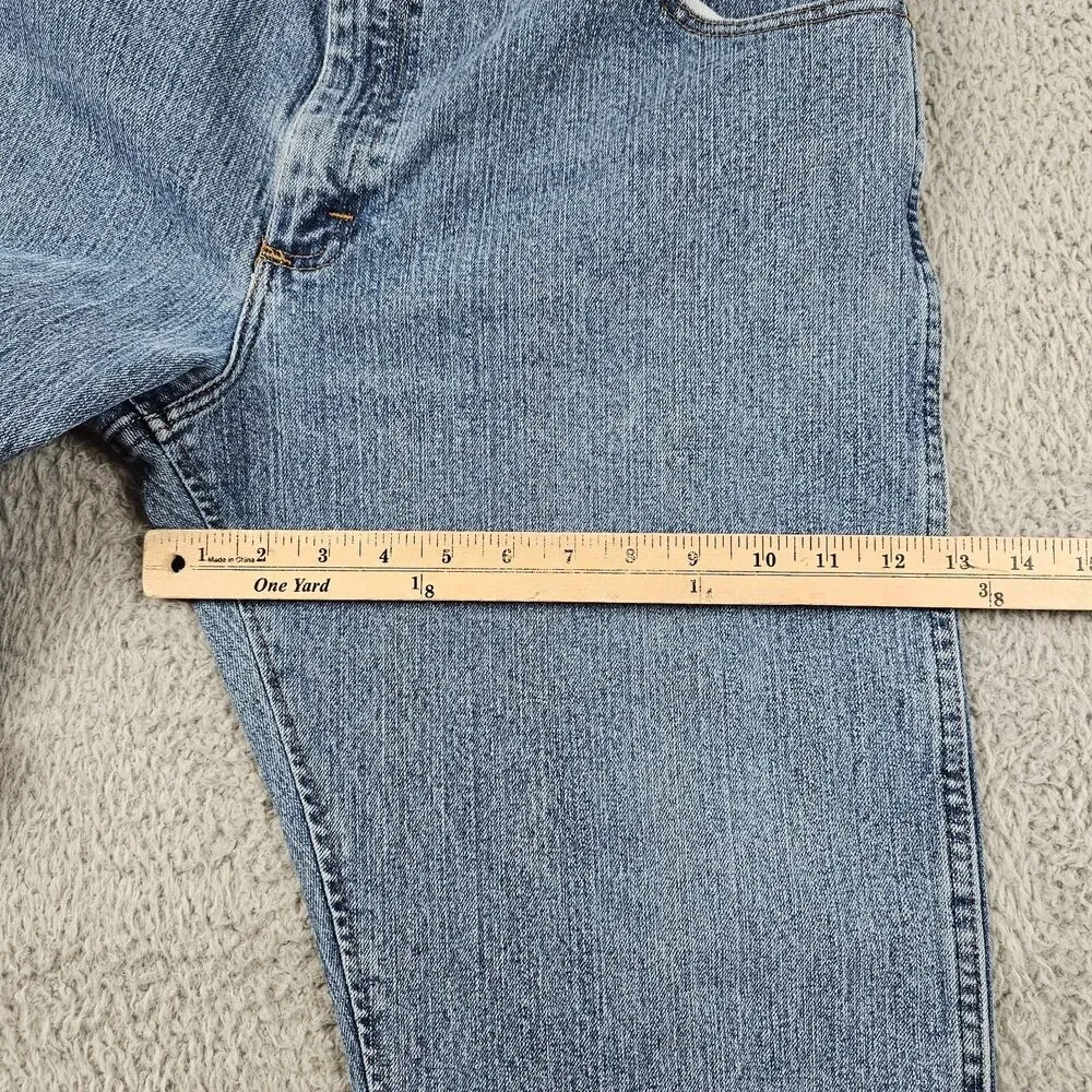 Wrangler Jeans Mens 36x31* Blue Cowboy Cut Comfort Stretch Rodeo Western 47MACMT